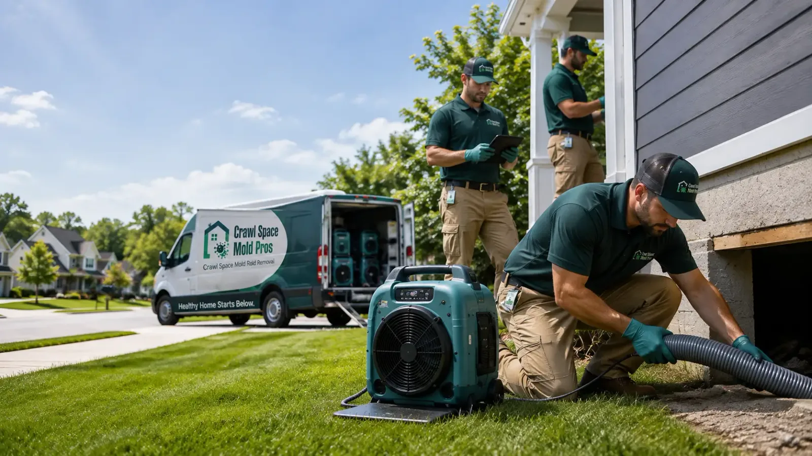 Crawl Space Mold Removal in Wheelersburg, OH